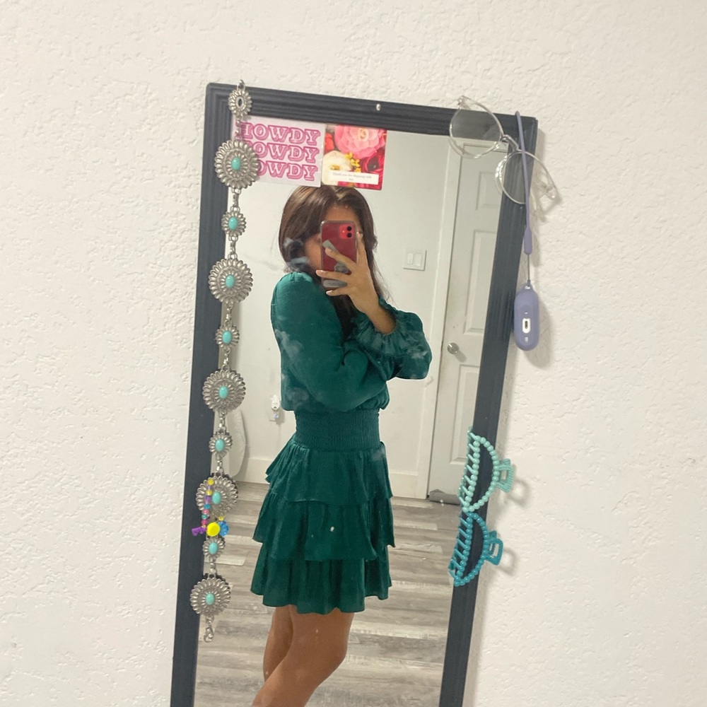 Emerald Green Dress !
